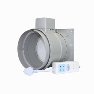 德诺邦电动抽油烟机止逆阀家用厨房160 180 200PVC公共烟道止回阀