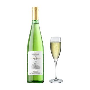 德国进口雷司令白葡萄酒微醺半甜甜白葡萄酒配香槟酒杯原酒进口