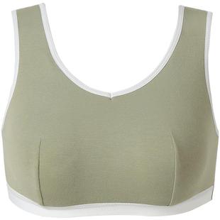 一家缘懒人背心大杯文胸薄款防外扩睡眠无痕内衣显胸小胸罩无钢圈