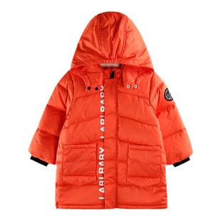 拉比儿童轻薄羽绒服男童衣服女宝宝上衣中长款婴儿秋冬厚外套童装