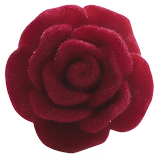 红色玫瑰花无痕磁吸胸针高端精致西装装饰胸口防走光神器固定衣服