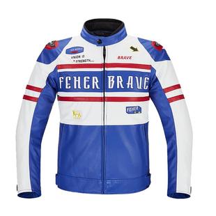 FEHER飞儿摩托车骑行服秋冬男女四季通用情侣机车皮衣防水赛车服