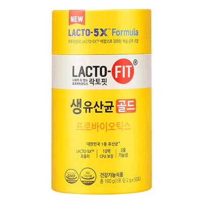 韩国钟根堂lacto-fit女益生菌粉