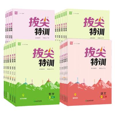 2025新版拔尖特训1-6年级上下册