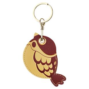 奶牛门禁卡套钥匙扣一体可爱动物airtag保护套公交通卡感应包挂件