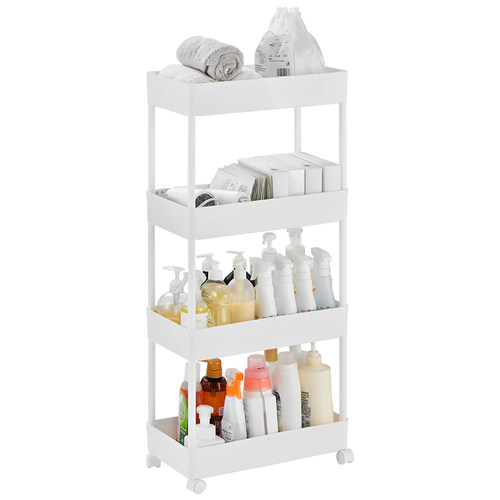 卫生间浴室架子厕所落地式阳台洗衣机旁侧面夹缝置物窄缝隙收纳架