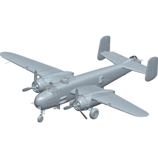 恒辉模型 HKMODEL 01E037 1/32 B-25H米切尔 炮艇轰炸机 拼装模型