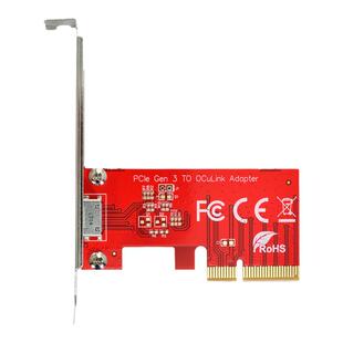 NGFF 转接卡SFF-8612 SF-8611转PCI-E 3.0 X4适配器 外置Oculink