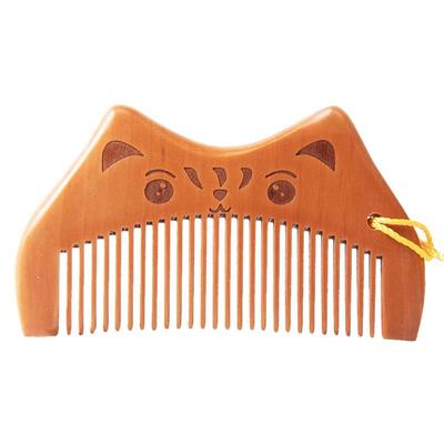 美人坊便携宿舍防脱发韩版桃木梳