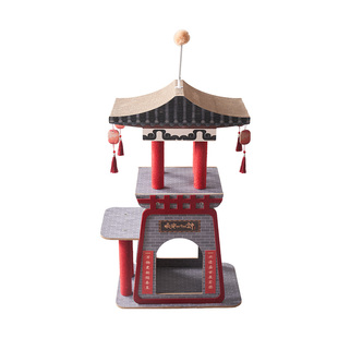 【petstar_望塔戏猫阁】国潮风大号猫抓板瓦楞纸猫台小户型不占地