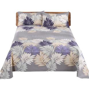 加厚纯粗布棉床单单件1.5\1.8\2米三件套农村土炕单子大炕罩防滑