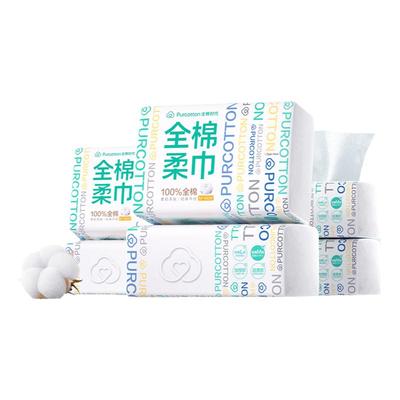 全棉时代全棉100片棉柔巾