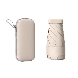 胶囊太阳伞女晴雨两用遮阳防紫外线小巧便携五折迷你雨伞暴雨加固