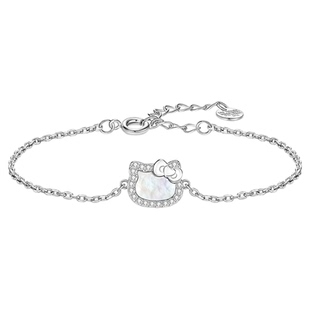 tidecolor联名三丽鸥HelloKitt纯银手链学生党凯蒂猫生日礼物女生