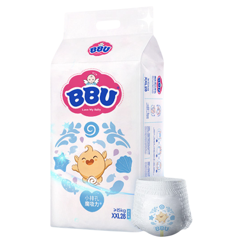 吸力成长裤BBU超薄透气