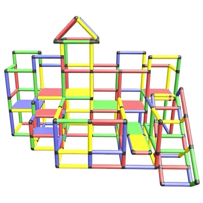 diy水管自制宝宝攀爬架大全pprPVC婴幼儿多功能攀爬架室内儿童