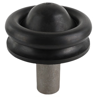 新品喷沙机砂罐带铁杆橡胶蘑菇头直径133顶阀伞状密封头密封圈