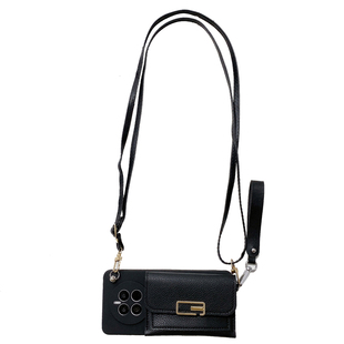 潮牌回字扣零钱包适用vivox300pro手机壳x200s可背带x100/x90斜挎挂绳s50皮质s30/s20/s19/s18全包y500防摔套