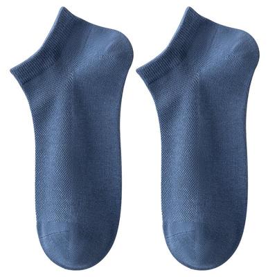 caramella春夏船袜网眼男士