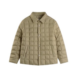 EBAER儿童轻薄羽绒服2025冬装新款90白鸭绒男女童三防排骨羽绒服