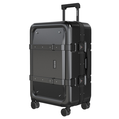 大容量结实耐造行李箱高级撞色款