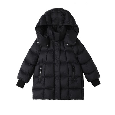 媛媛公主儿童羽绒服女童中长款