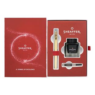 Sheaffer/犀飞利官方旗舰店正品 战斧系列高档钢笔可替换墨囊成人商务练字笔书写签字签名笔礼物男士礼盒套装