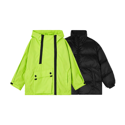 MQD儿童时尚三合一冲锋衣外套