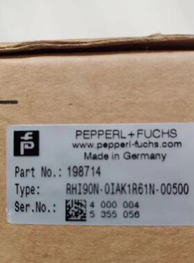 议价全新现货热销PF倍加福RHI90N-0IAK1R61N-00500旋转编码器500