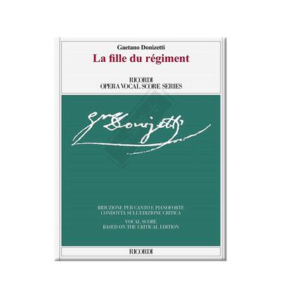 多尼采蒂歌剧军中女郎声乐总谱