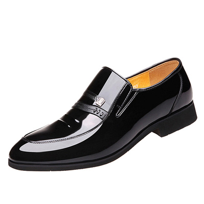 老人头商务正装皮鞋男真皮婚鞋