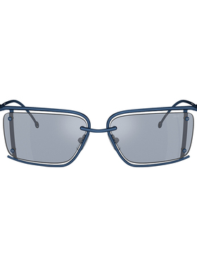 [礼物]DIESEL男女同款矩形时尚潮酷太阳镜墨镜LX100200LEN