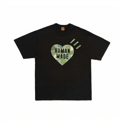 HUMAN MADE x KAWS 联名款 SS26  纯棉印花圆领短袖T恤 男女同款