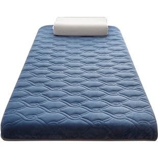 地铺睡垫打地铺专用折叠床垫家用榻榻米垫子牛奶绒隔寒垫宿舍学生