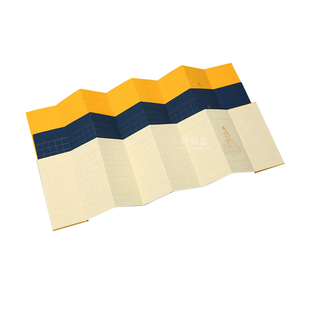 小楷毛笔观音抄经专用空白仿古方格半生熟粉彩宣纸格子册页本写经