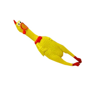 小中大号惨叫鸡宠物玩具 搞笑怪叫鸡狗狗玩具响声玩具宠物用品