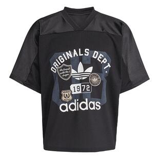 阿迪达斯三叶草男装春季新款OG DEPT JERSEY 运动短袖球衣KD6252