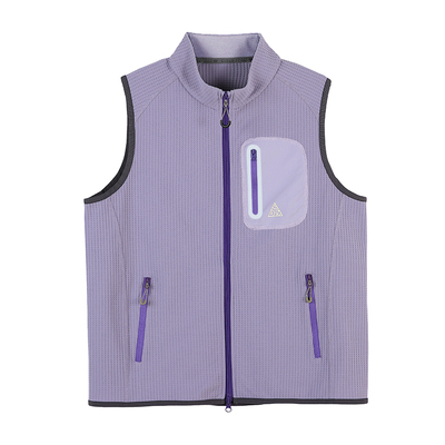 CLOUDSPACE【紫霞】UPF50+防晒华夫格休闲马甲女外穿背心2026春季