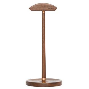 北美胡桃木耳机支架桌面收纳头戴式耳机耳麦挂架木头耳机置物架