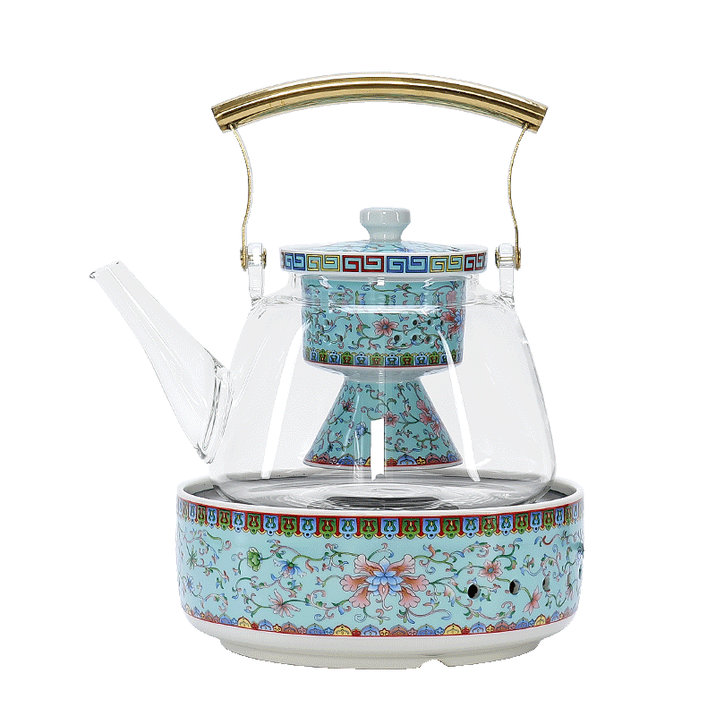电陶炉煮茶器小型茶炉围炉煮茶壶家用陶炉养生壶烧水壶套装泡茶炉