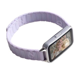 适用华为手环10表带9手表8荣耀10张婧仪同款运动硅胶7腕表带新款watch九十代磁吸表链智能秋冬nfc女士配件男