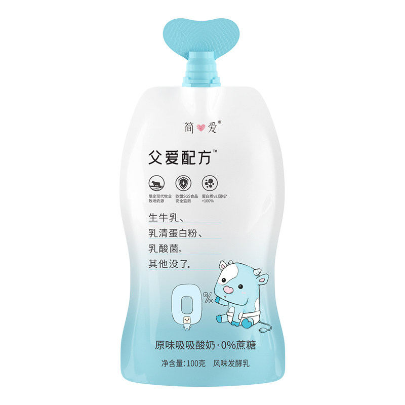 简爱父爱配方酸奶100g