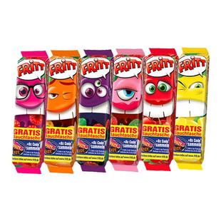 德国Fritt水果软糖耐嚼喜果宝多口味果汁草莓柠檬手撕酸甜小零食