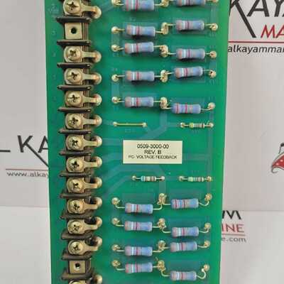 ROSS HILL CONTROLS 0509-3000-00 VOLTAGE FEEDBACK SCHEM & ASS