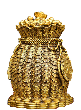 黄铜材质祝福中式客厅