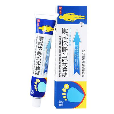 【嘉效】盐酸特比萘芬乳膏1%*30g*1支/盒股癣|体癣|花(汗)斑癣|大腿内侧瘙痒|手足癣