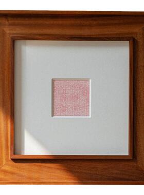 岩璞现代装饰画经文挂画高级感