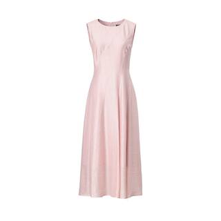 颜域名媛气质天丝背心连衣裙女2026夏季新款精致好看收腰轻熟长裙