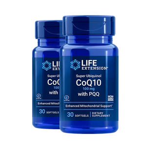 【自营】【2瓶】沿寿泛醇辅酶q10备孕还原型线粒体pqq美国正品