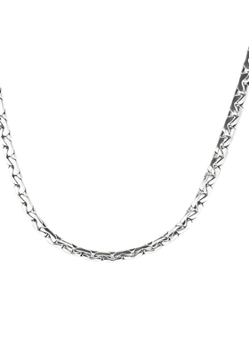 潮酷男女同款项链 简约高级感不掉色锁骨链 小众设计嘻哈风配饰